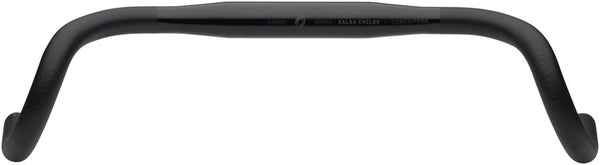 Salsa Cowchipper Deluxe Drop Handlebar - 31.8mm Clamp 40cm Width Aluminum BLK