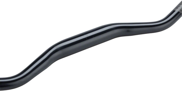 Salsa Bend Deluxe Handlebar - 24 Degree Sweep 31.8mm Clamp 710mm Width Aluminum BLK