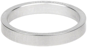 Wolf Tooth Precision Headset Stack Spacer - 5mm Raw Silver 1 pc.