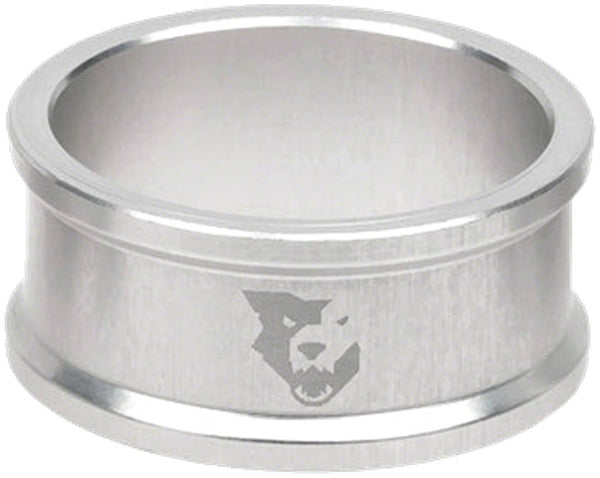 Wolf Tooth Precision Headset Stack Spacer - 15mm Raw Silver 1 pc.