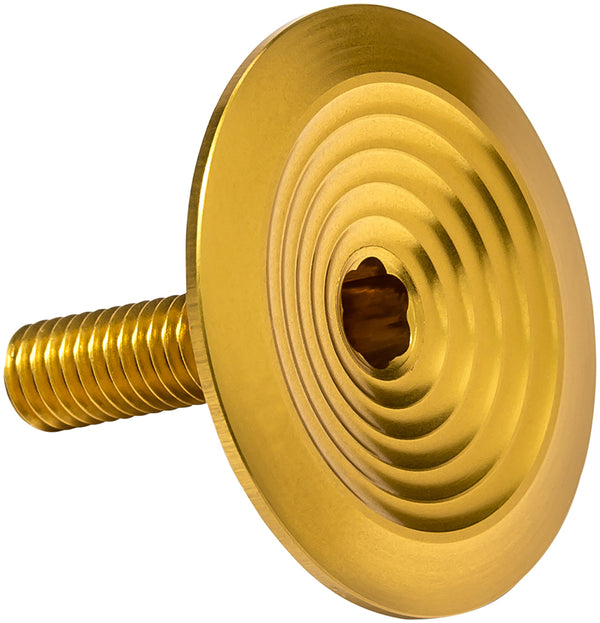 absoluteBLACK Integrated Top Cap Gold