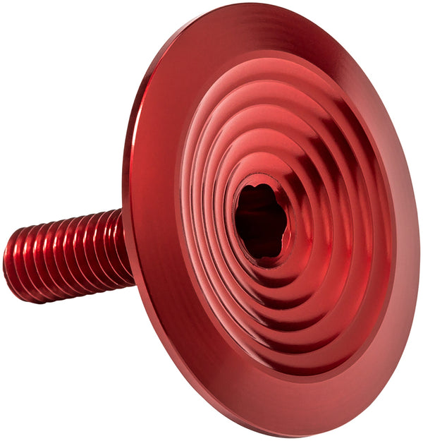 absoluteBLACK Integrated Top Cap Red