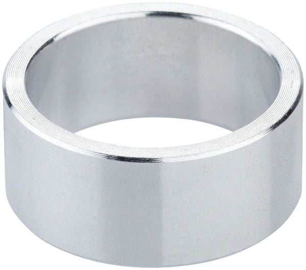 Problem Solvers Headset Stack Spacer - 28.6 15mm Aluminum Silver Sold Each