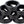 Problem Solvers Headset Stack Spacer - 28.6 10mm Aluminum Black Bag of 10