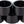 Problem Solvers Headset Stack Spacer - 28.6 20mm Aluminum Black Bag of 5