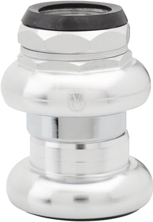 Velo Orange Threaded Headset - Caged Bearing French EC30 /25.0-1.0 Upper | EC30/26 Lower Silver