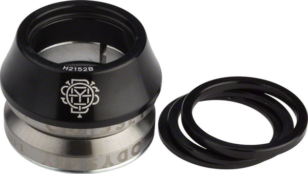 Odyssey Pro Conical Headset - Integrated 1-1/8" 45 x 45 12mm Stack Black