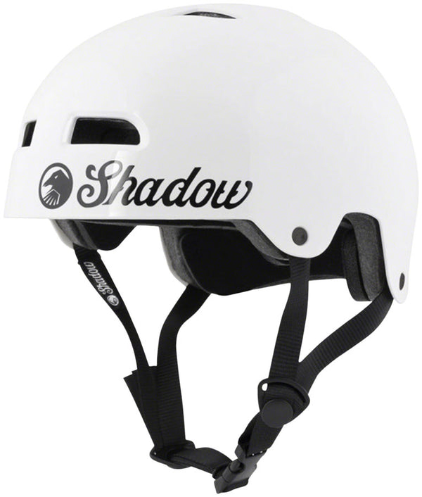 The shadow conspiracy Classic Helmet  BMX/Skate ABS Hardshell Gloss White 10