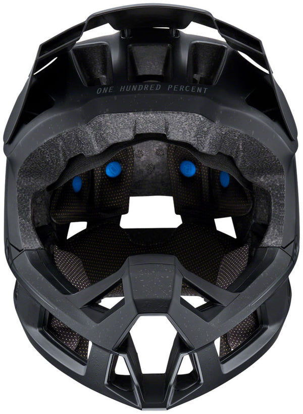 100% Trajecta Full Face Helmet with Fidlock - Black Large