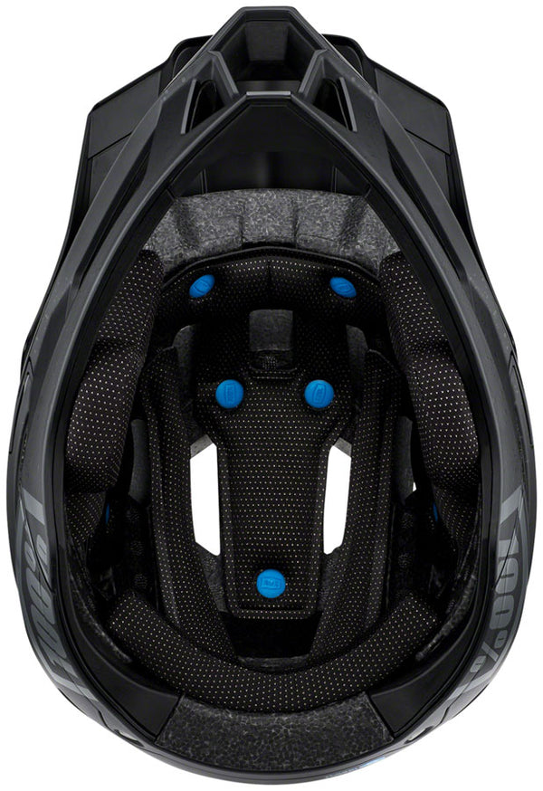 100% Trajecta Full Face Helmet with Fidlock - Black Small