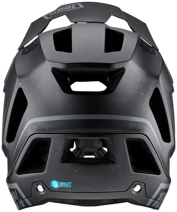 100% Trajecta Full Face Helmet with Fidlock - Black Medium