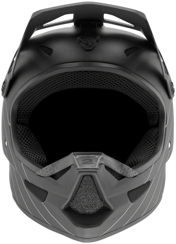 100% Status Full Face Helmet - Black X-Small