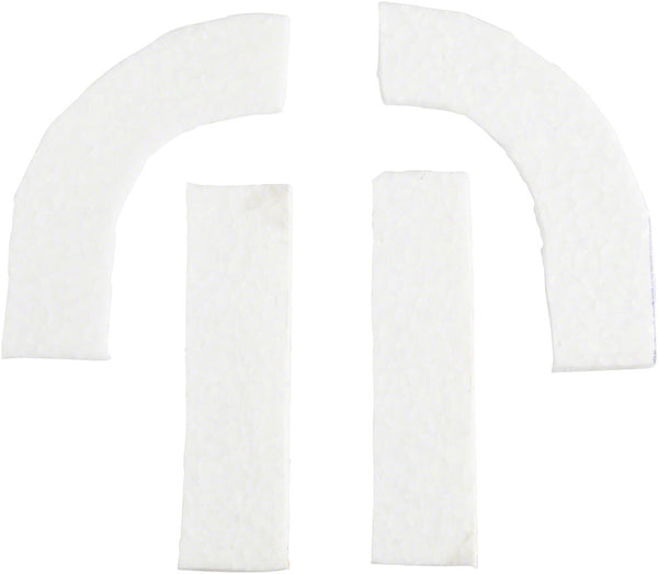 Jagwire Pro Anti-Vibration Handlebar Pad Set - eTPU Foam For Drop Bars White