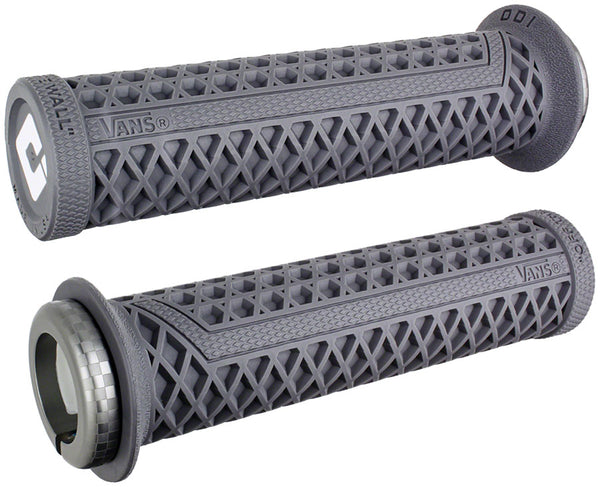 ODI Vans V2.1 Grips - White/Graphite/Gray Lock-On