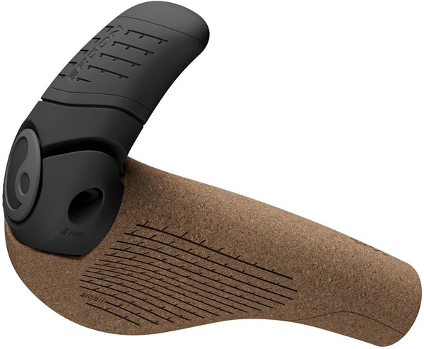 Ergon GP2 Evo BioKork Grips - Lock-On Small Black/Tan