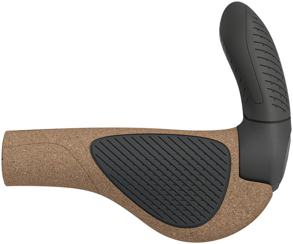 Ergon GP3 Evo BioKork Grips - Lock-On Small Black/Tan