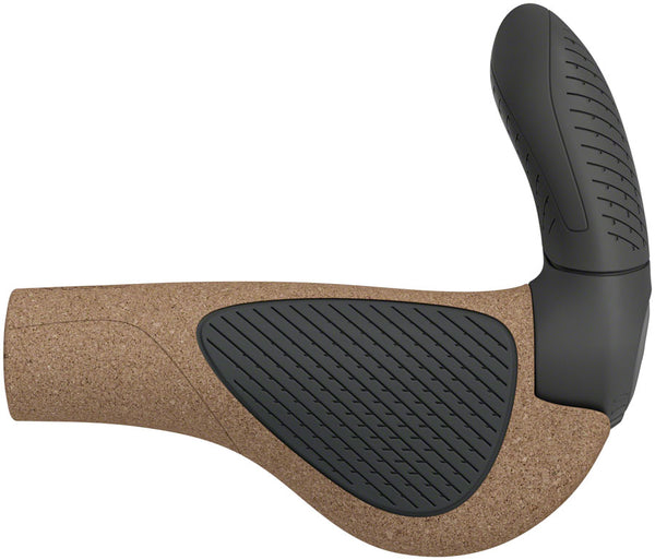 Ergon GP3 Evo BioKork Grips - Lock-On Large Black/Tan