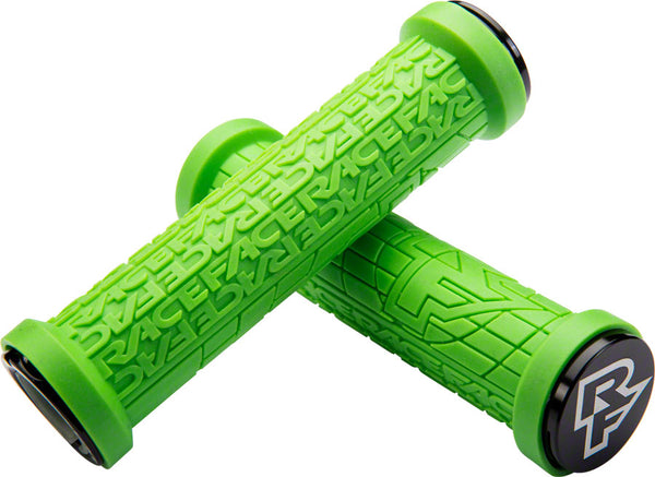 RaceFace Grippler Grips - Green Lock-On 33mm