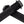 DMR Race Flanged Deathgrip Thick - Black