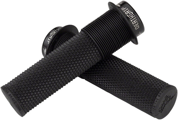 DMR Race Flanged Deathgrip Thick - Black