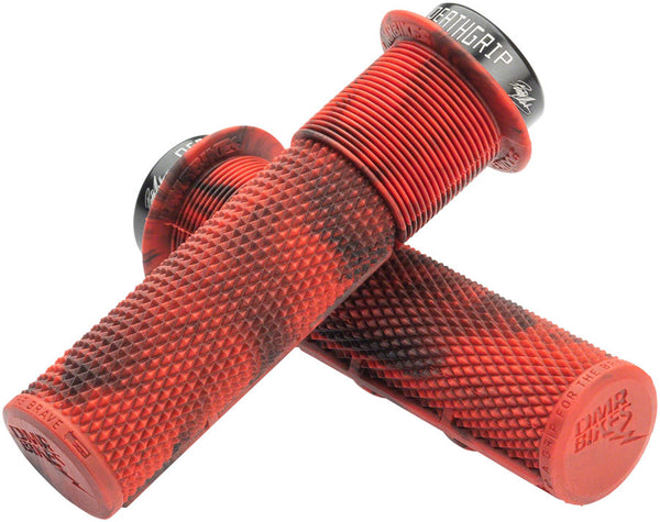 DMR Flanged Deathgrip Thick - Marble Red