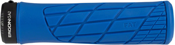 Ergon GA2 Fat Grips - Midsummer Blue Lock-On