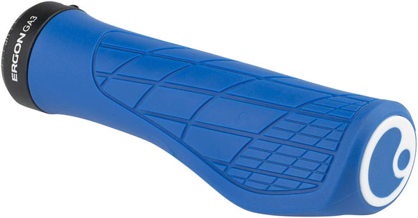 Ergon GA3 Grips - Midsummer Blue Lock-On Small