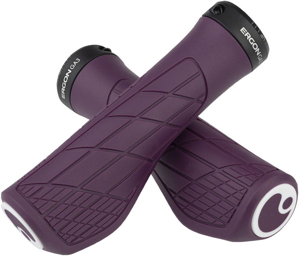 Ergon GA3 Grips - Purple Reign Lock-On Small