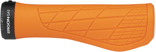 Ergon GA3 Grips - Juicy Orange Lock-On Small