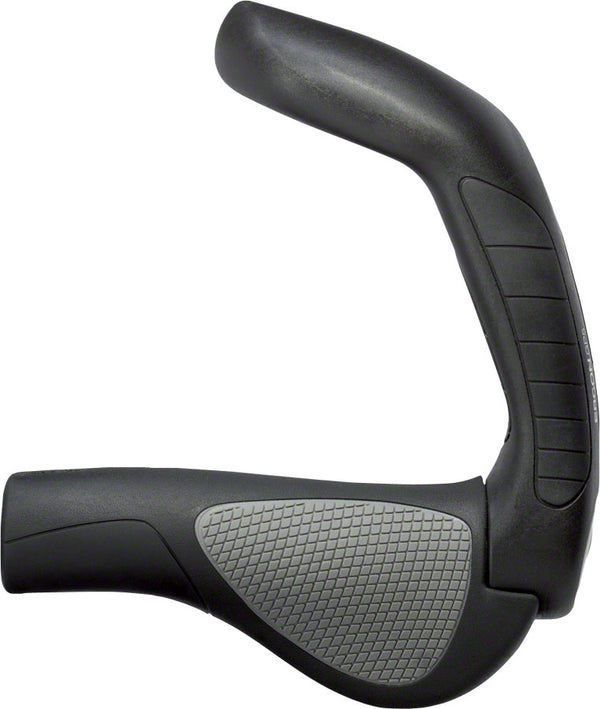 Ergon GP5 Grips - Black/Gray Lock-On Large