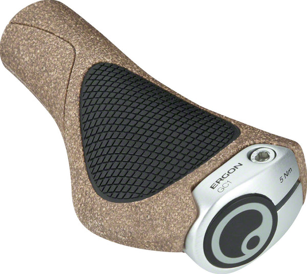 Ergon GC1 BioKork Grips - Lock-On Black/Tan