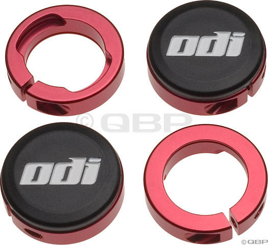 ODI Lock-Jaw MTB/BMX Grip Clamps Red