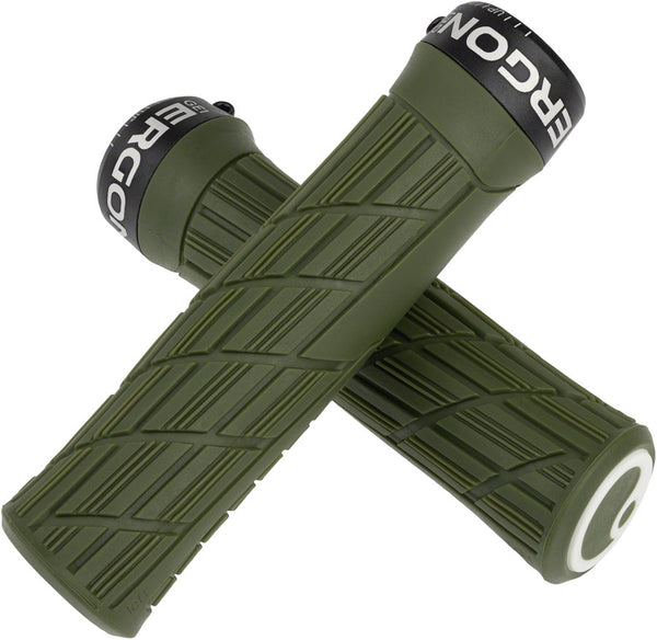 Ergon GE1 Evo Grips - Deep Moss Lock-On