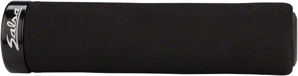 Salsa Fat Foam Lock-On Grips - Black Lock-On