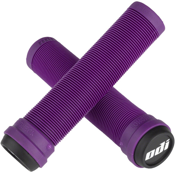 ODI Flangeless Longneck Grips - Purple