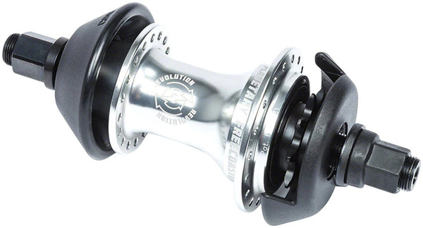 BSD Revolution Rear BMX Hub - 36H Polished Includes Hub Guards LHD