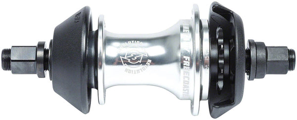 BSD Revolution Rear BMX Hub - 36H Polished Includes Hub Guards LHD