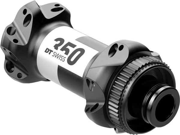 DT Swiss 350 Front Hub - 12 x 100mm Center-Lock Black 24h Straight Pull