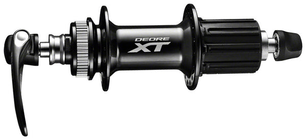 Shimano XT FH-M8000 Rear Hub - QR x 135mm Center-Lock HG 11 MTN Black 32H