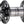 e*thirteen Sidekick Front Hub - 15 x 110mm 6-Bolt Disc BLK/Sterling Silver 28H
