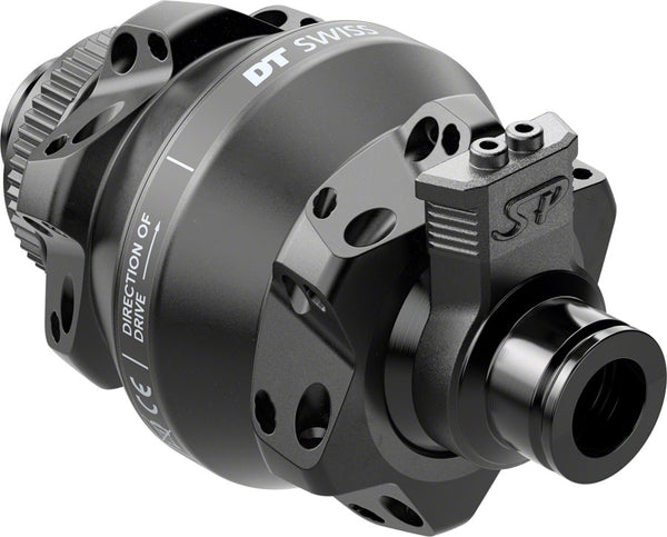 DT Swiss 350 Front Hub - 12 x 100mm Center-Lock BLK 24H Dynamo Shutter 35P Straight Pull