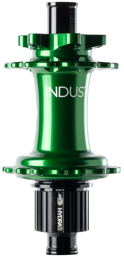 Industry Nine Hydra 2 Classic Rear Hub - 12 x 148mm 6-Bolt XD Green 32H