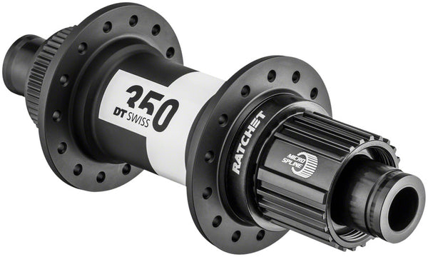 DT Swiss 350 Rear Hub - 12 x 142mm Center-Lock Micro Spline Black 28H 36pt