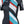 Teravail Waypoint Womens Jersey - Black White Blue Red Large