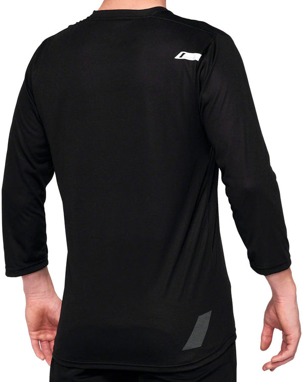 100% Airmatic Jersey - Black Medium