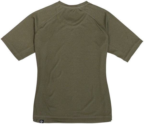 RaceFace Nimby Short Sleeve Jersey - Olive Womens Small