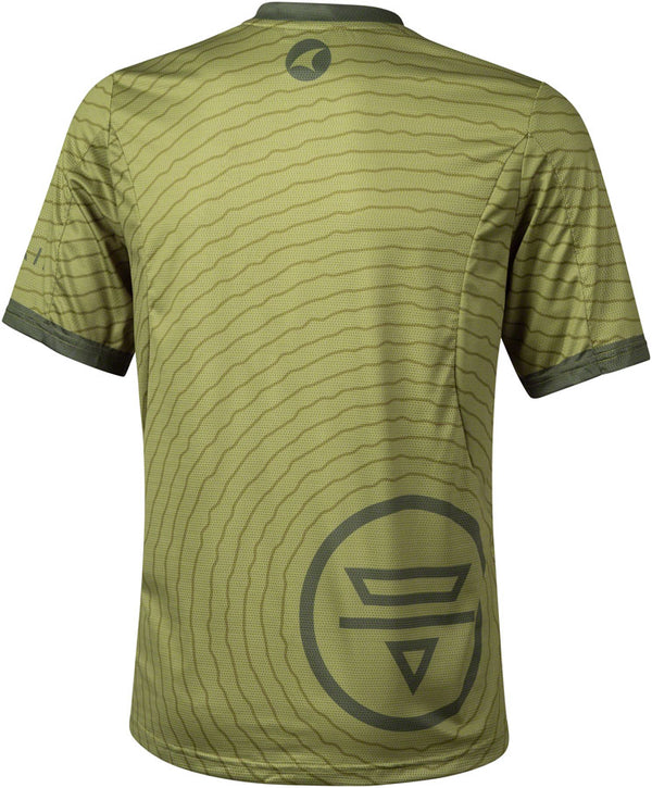 Teravail Monitor Jersey - Olive/Dark Green Mens Small