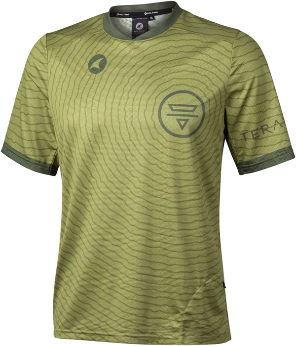 Teravail Monitor Jersey - Olive/Dark Green Mens Small