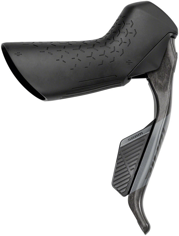 SRAM Rival eTap AXS HRD Shift/Brake Lever Hydraulic Disc Caliper - Right/Rear Flat Mount 20mm Offset 1800mm Hose BLK E1