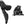 Shimano 105 ST-R7170-L Di2 Shift/Brake Lever BR-R7170 Hydraulic Disc Brake Caliper - Front 2x Flat Mount Fork Adaptor BLK